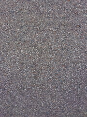 Hong Kong - Oct 4, 2019: a clear picture of the ground made by asphalt or bitumen under sunlight