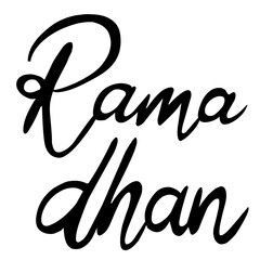 Ramadhan Lettering Typography