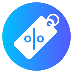 discount gradient icon