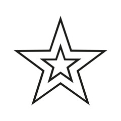 Obraz premium Star icon vector. Sparkles star illustration sign. Star symbol or logo.