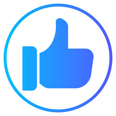 best choice gradient icon