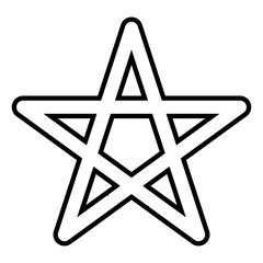 Star icon vector. Sparkles star illustration sign. Star symbol or logo.