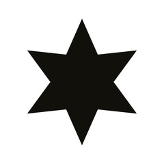 Obraz premium Star icon vector. Sparkles star illustration sign. Star symbol or logo.