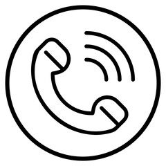 call line icon