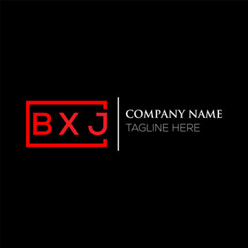 BXJ letter logo design on black background. BXJ creative initials letter logo concept. BXJ letter design. BXJ letter design on black background. BXJ logo vector.
