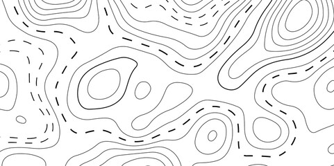 Abstract topographic contours map background. Topographic map and landscape terrain texture grid. Terrain map. Contours trails, image grid geographic relief topographic Cartography Background	