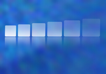 3d render of graph on white