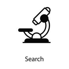 Search icon design stock illustration