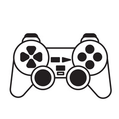 Game Controller Black and White Icon © Nerissa