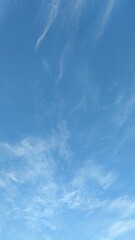 blue sky with clouds