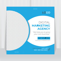 business social media post banner Design .Set of Editable minimal square banner and Vector illustrator
