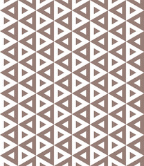 Vector seamless with geometric triangle pattern 
