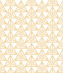 Vector seamless with geometric triangle pattern 