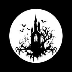 Gothic | Black and White Vector illustration