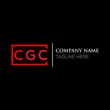 CGC letter logo design on black background. CGC creative initials letter logo concept. CGC letter design. CGC letter design on black background. CGC logo vector.
