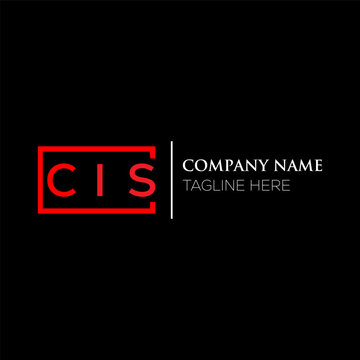 CIS letter logo design on black background. CIS creative initials letter logo concept. CIS letter design. CIS letter design on black background. CIS logo vector.
