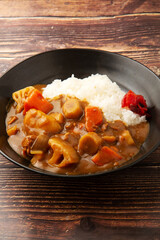 根菜のカレーライス
