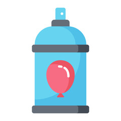 Spray Can Flat Icon
