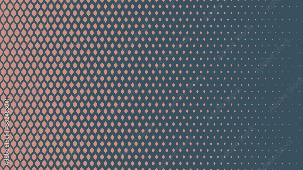 Poster boho style modern halftone gradient vector texture fancy abstract background. contemporary half tone