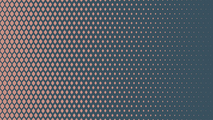 Boho Style Modern Halftone Gradient Vector Texture Fancy Abstract Background. Contemporary Half Tone Gypsy Scale Aesthetic Pattern Trendy Fashionable Abstraction. Stylish Minimalist Wide Wallpaper