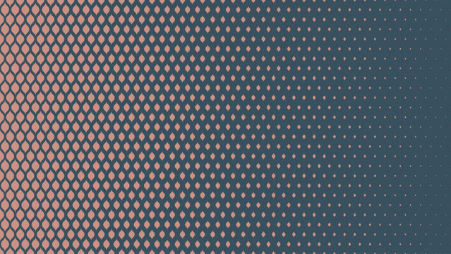 Boho Style Modern Halftone Gradient Vector Texture Fancy Abstract Background. Contemporary Half Tone Gypsy Scale Aesthetic Pattern Trendy Fashionable Abstraction. Stylish Minimalist Wide Wallpaper