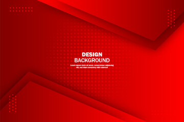 Red Abstract Background With Halftone