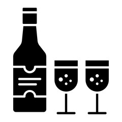 Drink Glyph Icon