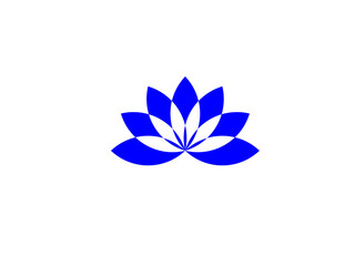 Fototapeta na wymiar Flowers vector. Flowers vector logo. Lotus icon or Harmony icon. lotus flower icon. Lotus icon on white background. illustration.