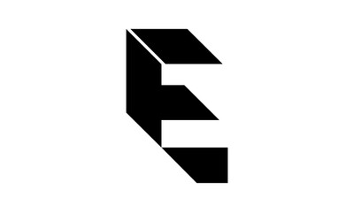 Letter E logo icon design