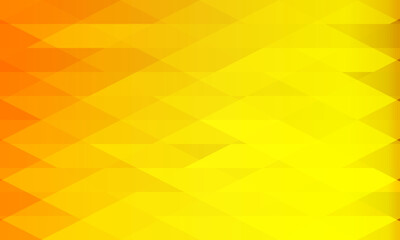 Bright yellow abstract background with gradient. Vector geometric pattern