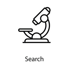 Search icon design stock illustration