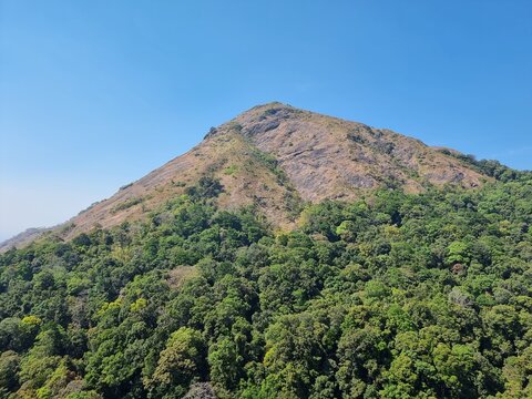 Beautiful view of Nelliyampathy mountains in Palakkad, Kerala,India. 