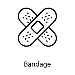 Bandage icon design stock illustration