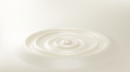 Milk or cream liquid wave background. Ripple milk wave. Yogurt milkshake swirl texture.