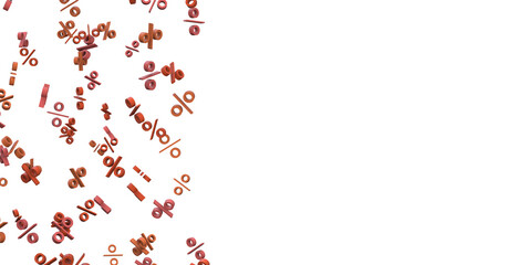 sale digital percentin 3d