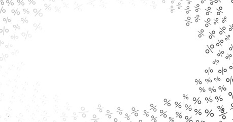 Blurred sale background. 3d