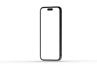 Mockup - All-screen smartphone mockup isolated 3d