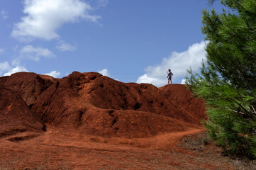 Cava di Bauxite Puglia Italy