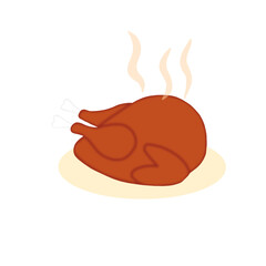 Chicken Dish Illustration