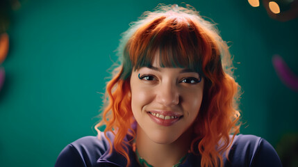 Fototapeta premium Portrait of a Woman, A Celebration of Beauty and Renewal