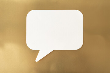 communication paper speak bubble digital papercut