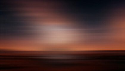 Background sunset, neon, shadow. 3D illustration