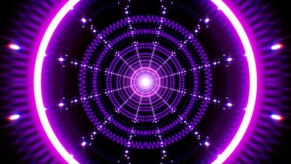 Texture art background of flashing purple digital light