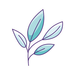 tree leaves icon png image with transparent background