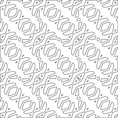 Stylish texture with figures from lines.
diagonal pattern. Repeat decorative design.Abstract texture for textile, fabric, wallpaper, wrapping paper.Black and white geometric wallpaper. 