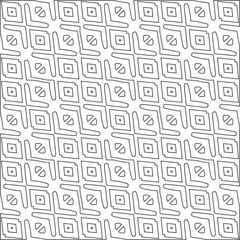 Stylish texture with figures from lines.
diagonal pattern. Repeat decorative design.Abstract texture for textile, fabric, wallpaper, wrapping paper.Black and white geometric wallpaper. 
