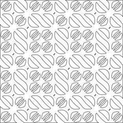 Fototapeta na wymiar Stylish texture with figures from lines. diagonal pattern. Repeat decorative design.Abstract texture for textile, fabric, wallpaper, wrapping paper.Black and white geometric wallpaper. 