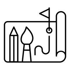 process line icon