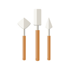 Sculpting spatulas icon png image with transparent background