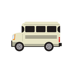 Bus PNG image icon with transparent background